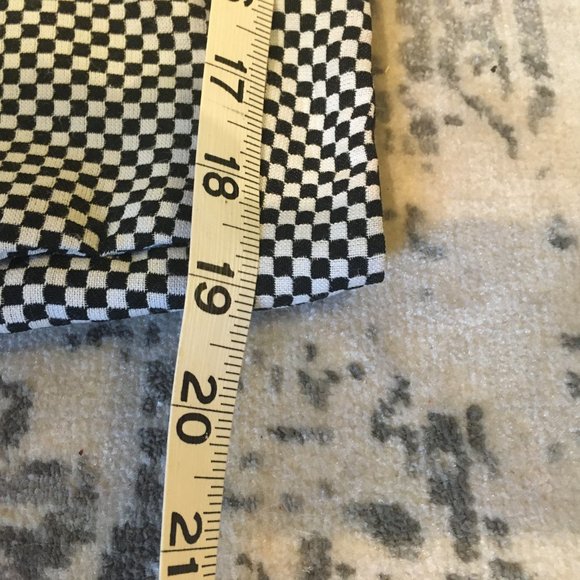 Dalia black and white checked vintage pants - Picture 5 of 6